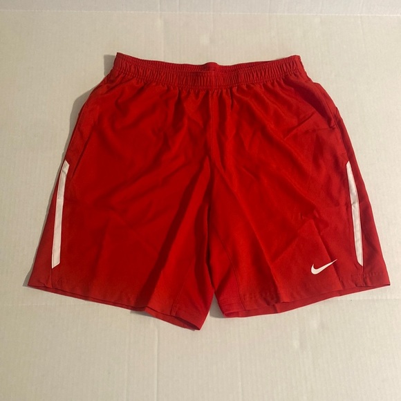 Nike Men’s Dri Fit shorts Red - Picture 1 of 7